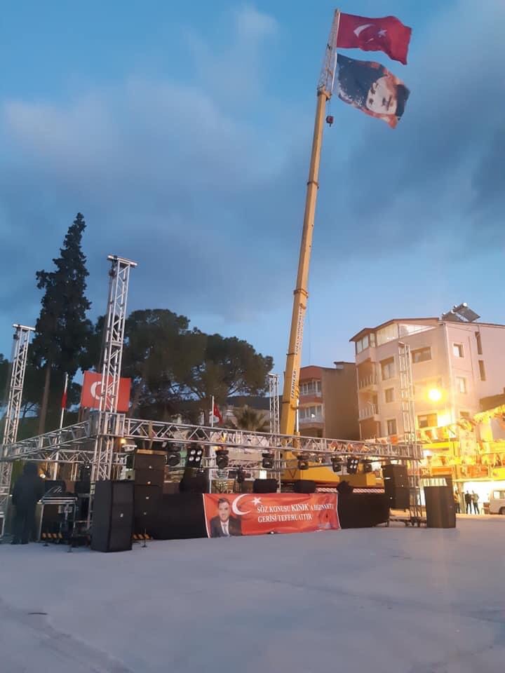 Ses + Sahne + Işıklandırma